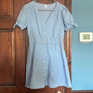 GAP Sky Blue Casual Dress